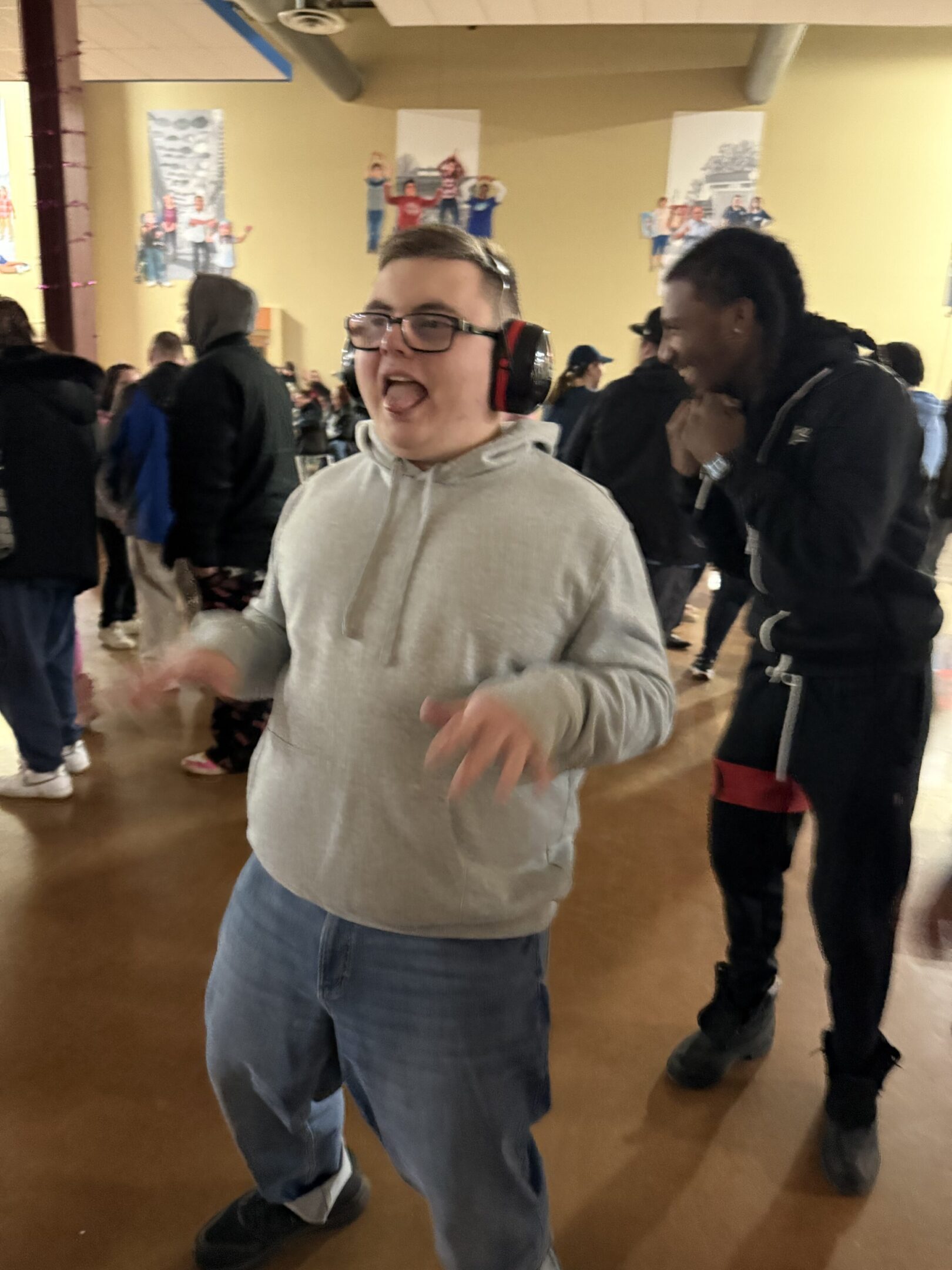 Josh dancing